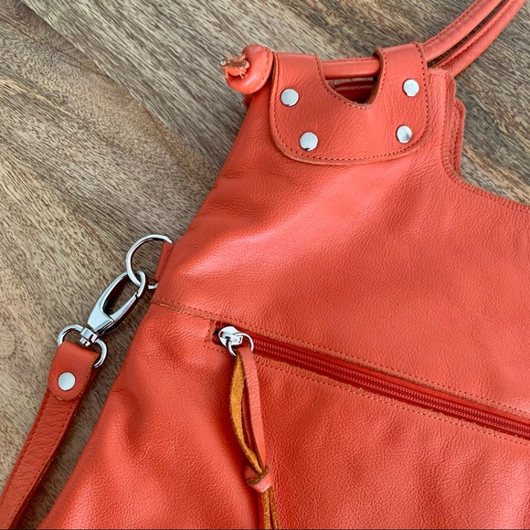 | foley + corinna leather convertible hobo tote bag | - Picture 4 of 10